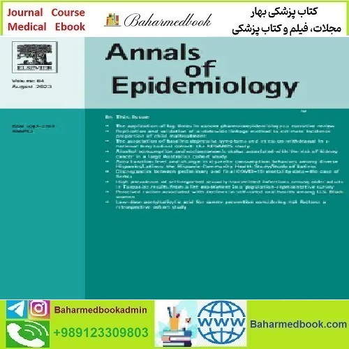 Annals of Epidemiology Volume 41 to 52 2020 TRUE PDF price