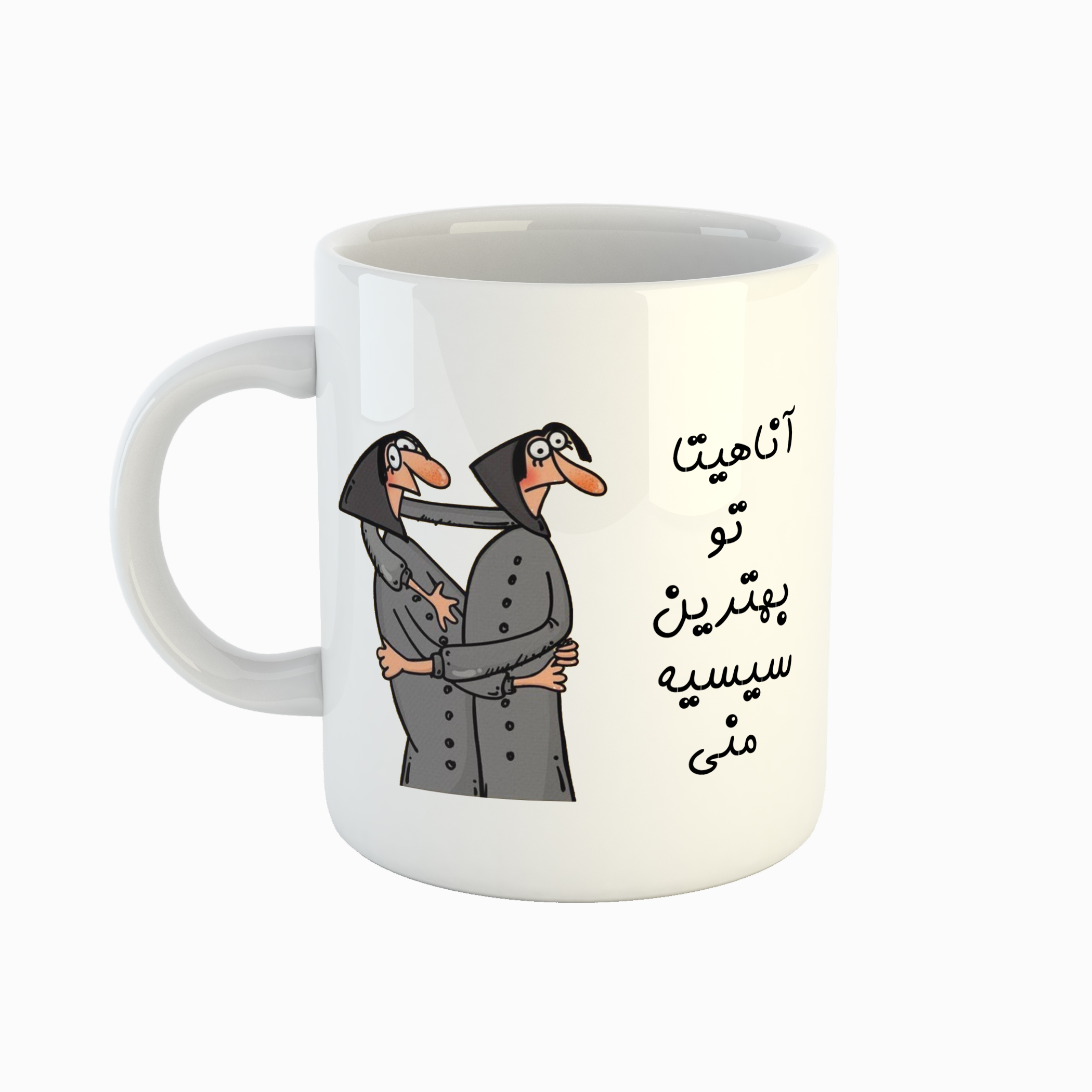 ماگ طرح اسم آناهیتا مدل بهترین خواهر