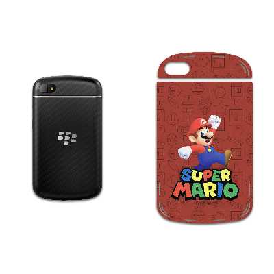 برچسب پوششی ماهوت مدل Super-Mario-Game مناسب برای گوشی موبایل بلک بری Q10