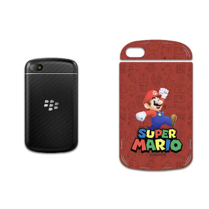 برچسب پوششی ماهوت مدل Super-Mario-Game مناسب برای گوشی موبایل بلک بری Q10
