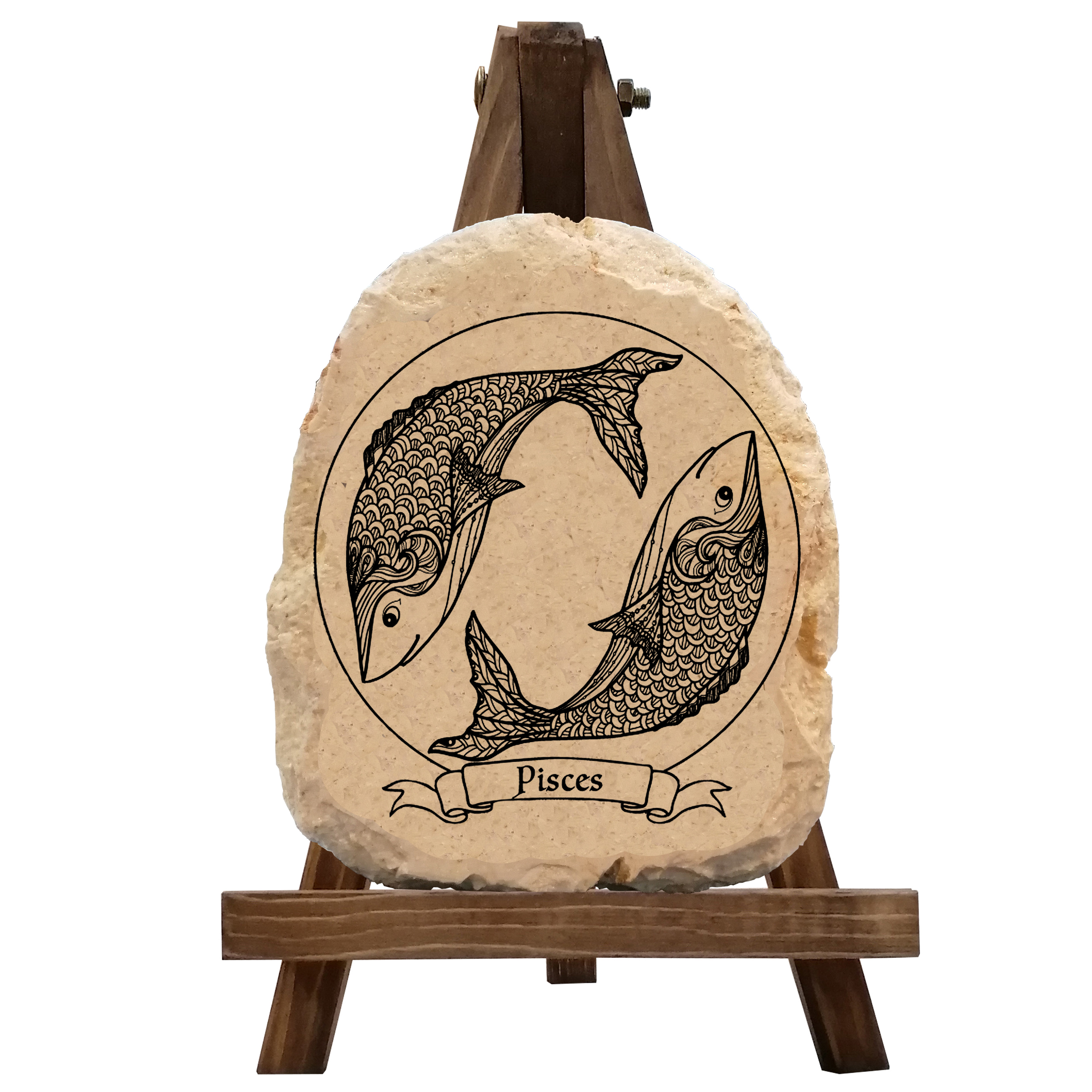 کتیبه دکوری مدل نماد ماه تولد اسفند کد HT051