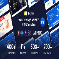 دانلود Hostie هاستی قالب HTML و WHMCS