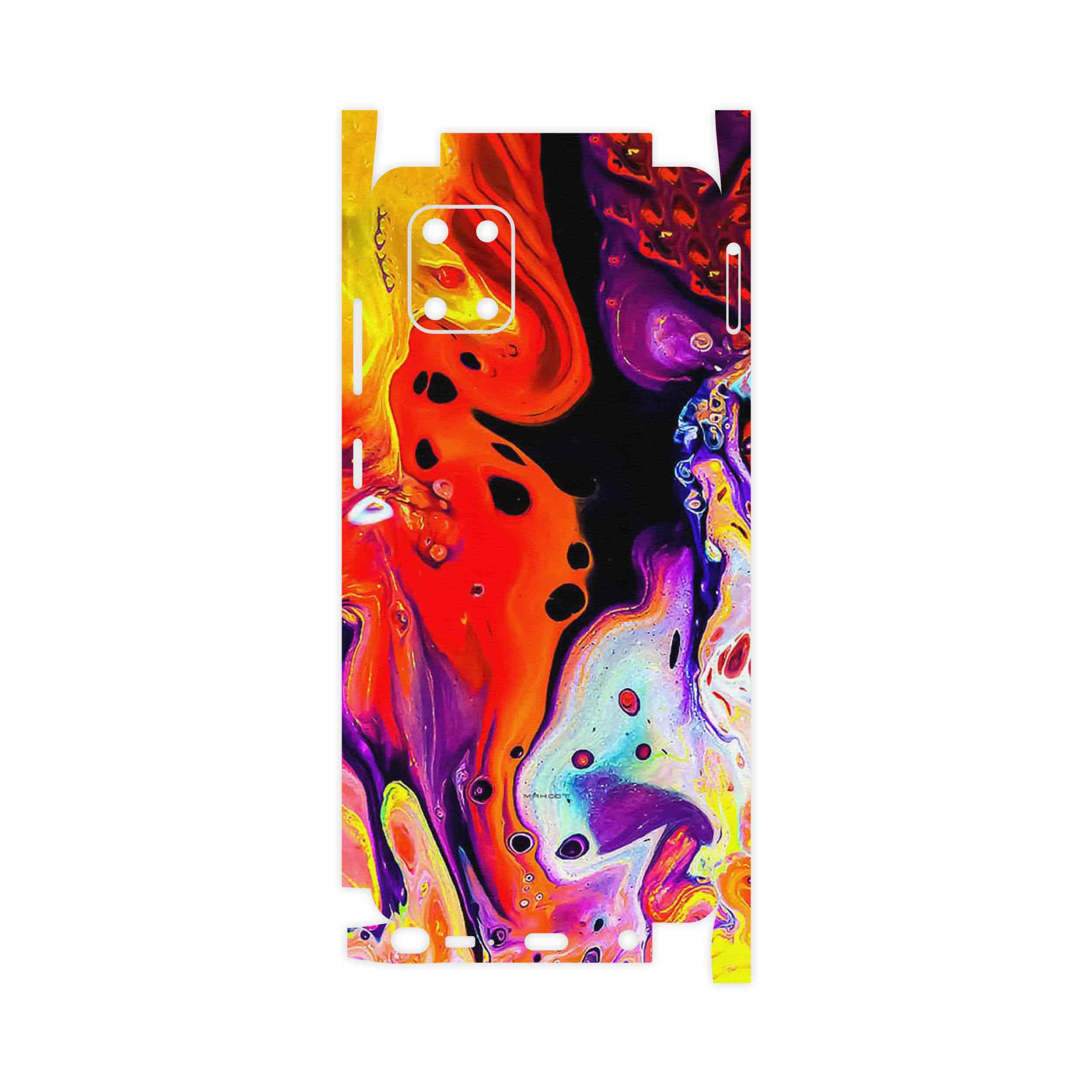برچسب پوششی ماهوت مدل Abstract Oil Art-FullSkin مناسب برای گوشی موبایل سامسونگ Galaxy Note 10 Lite