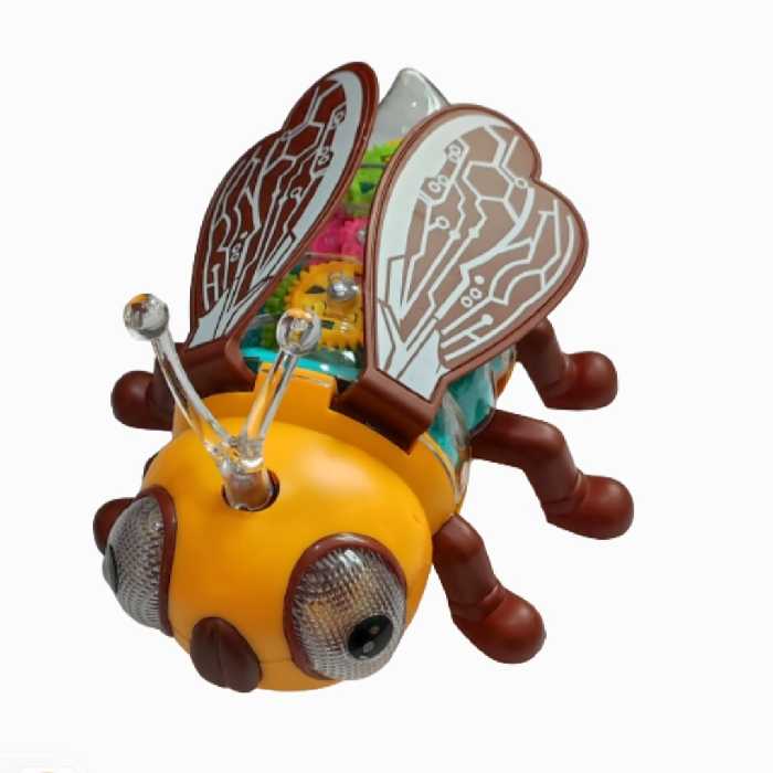 اسباب بازی مدل زنبور موزیکال چرخ دنده ای