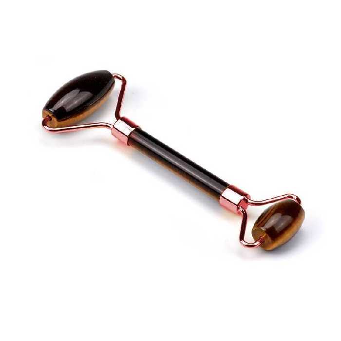 ماساژور رولی صورت سنگ چشم ببر رزگلد ریلکس