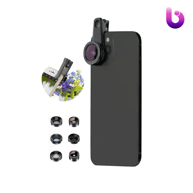 کیت لنز کیلیپسی موبایل گرین لاین Green Lion 6 in 1 Professional Lens Kit