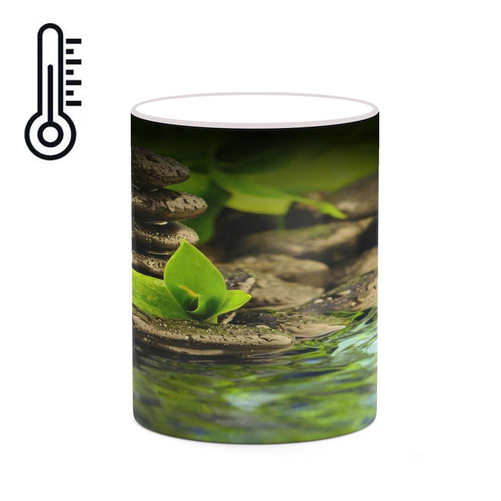 ماگ حرارتی کاکتی طرح منظره مدل mgh18299