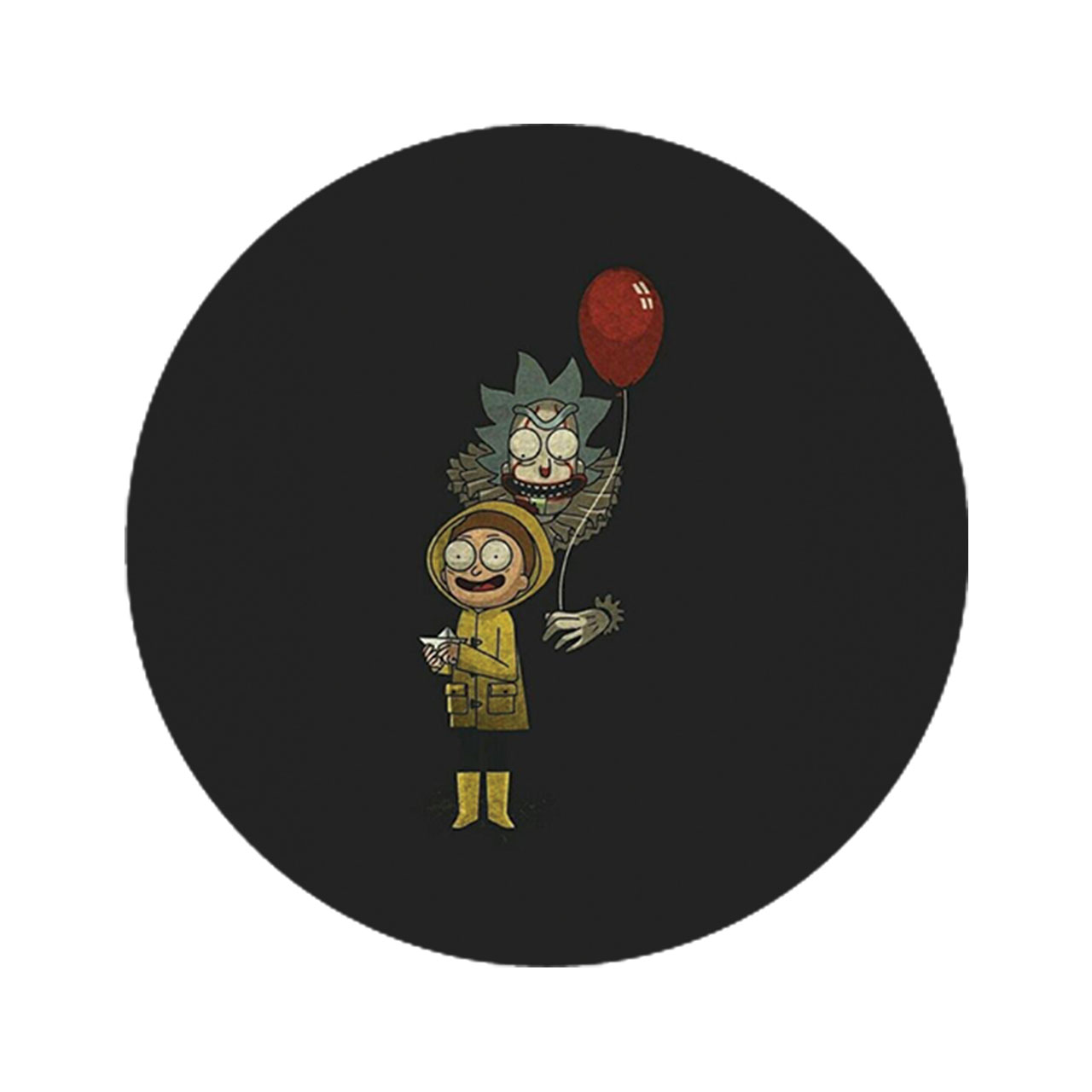 زیر لیوانی مدل ریک و مورتی کد 1