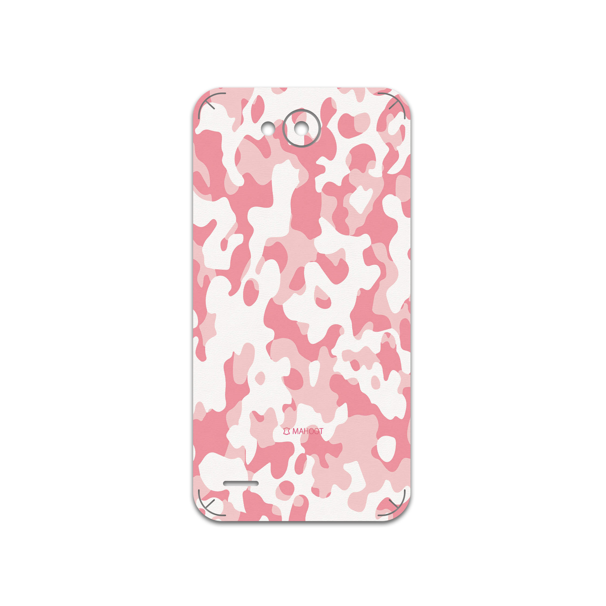 برچسب پوششی ماهوت مدل Army-Pink مناسب برای گوشی موبایل ال جی X Power 2