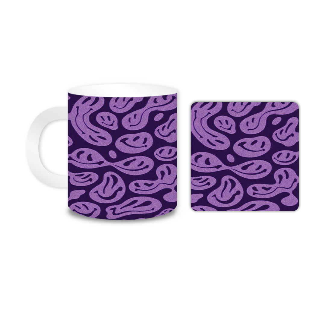 ماگ مدل  شکلک کد 1937 به همراه زیر لیوانی