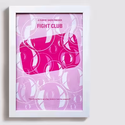 تابلو طرح فیلم فایت کلاب fight club W009