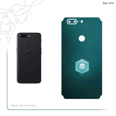 برچسب پوششی ماهوت مدل Minimal Cube icon مناسب برای گوشی موبایل وان پلاس 5T