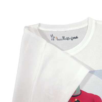 تی شرت آستین کوتاه بچگانه پرمانه طرح شگفت انگیزان کد pmt.6344