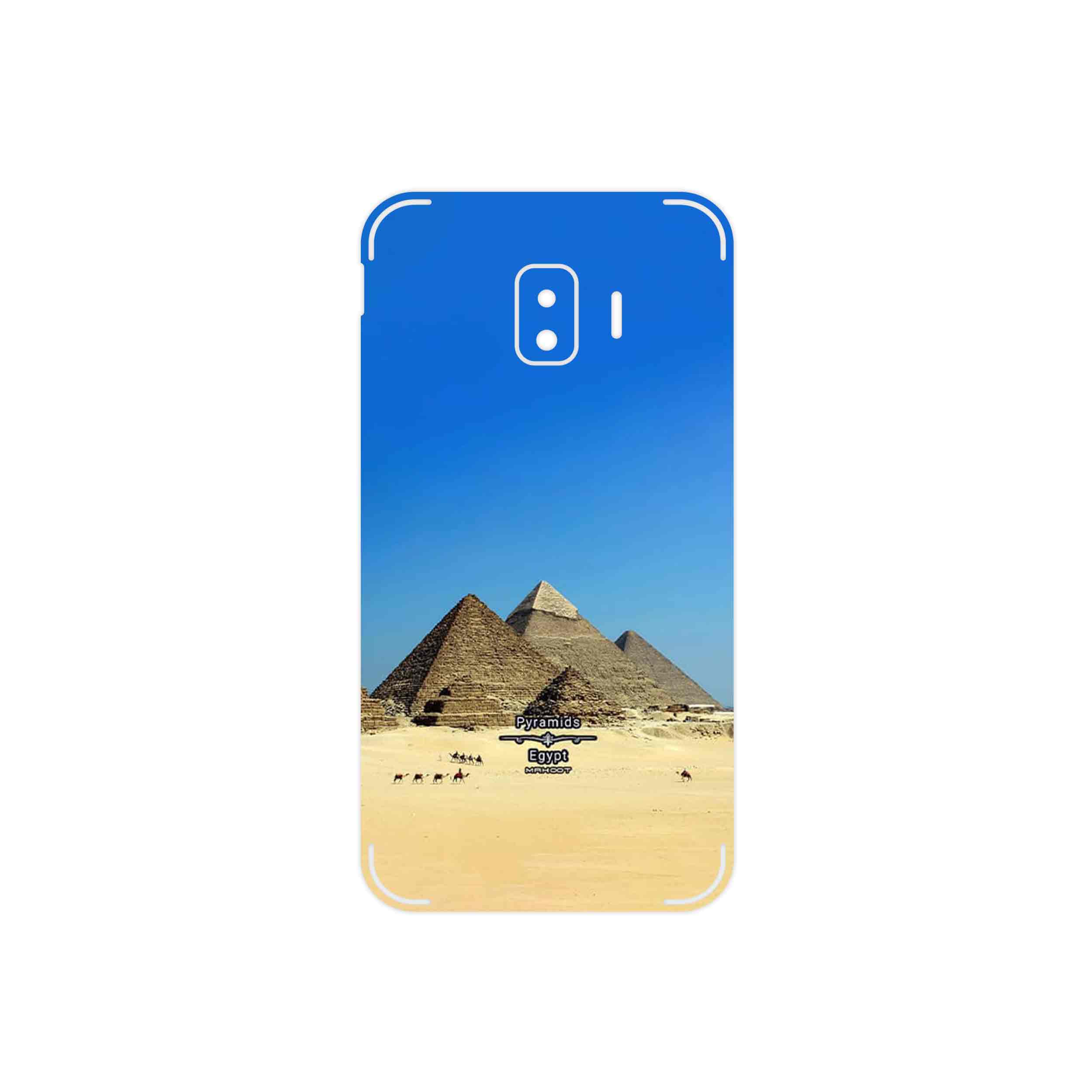 برچسب پوششی ماهوت مدل Pyramids of Egypt مناسب برای گوشی موبایل سامسونگ Galaxy J2 Core