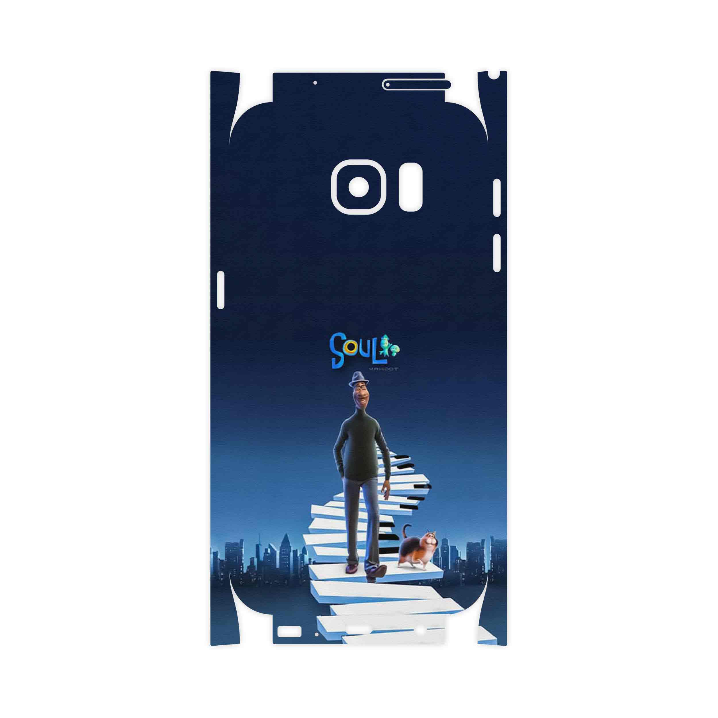 برچسب پوششی ماهوت مدل soul-FullSkin مناسب برای گوشی موبایل سامسونگ Galaxy S7