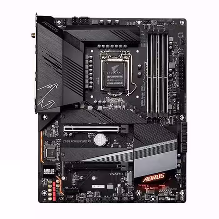 خرید و قیمت مادربرد گیگابایت مدل Gigabyte Z590 AORUS ELITE AX - آسیا لپتاپ
