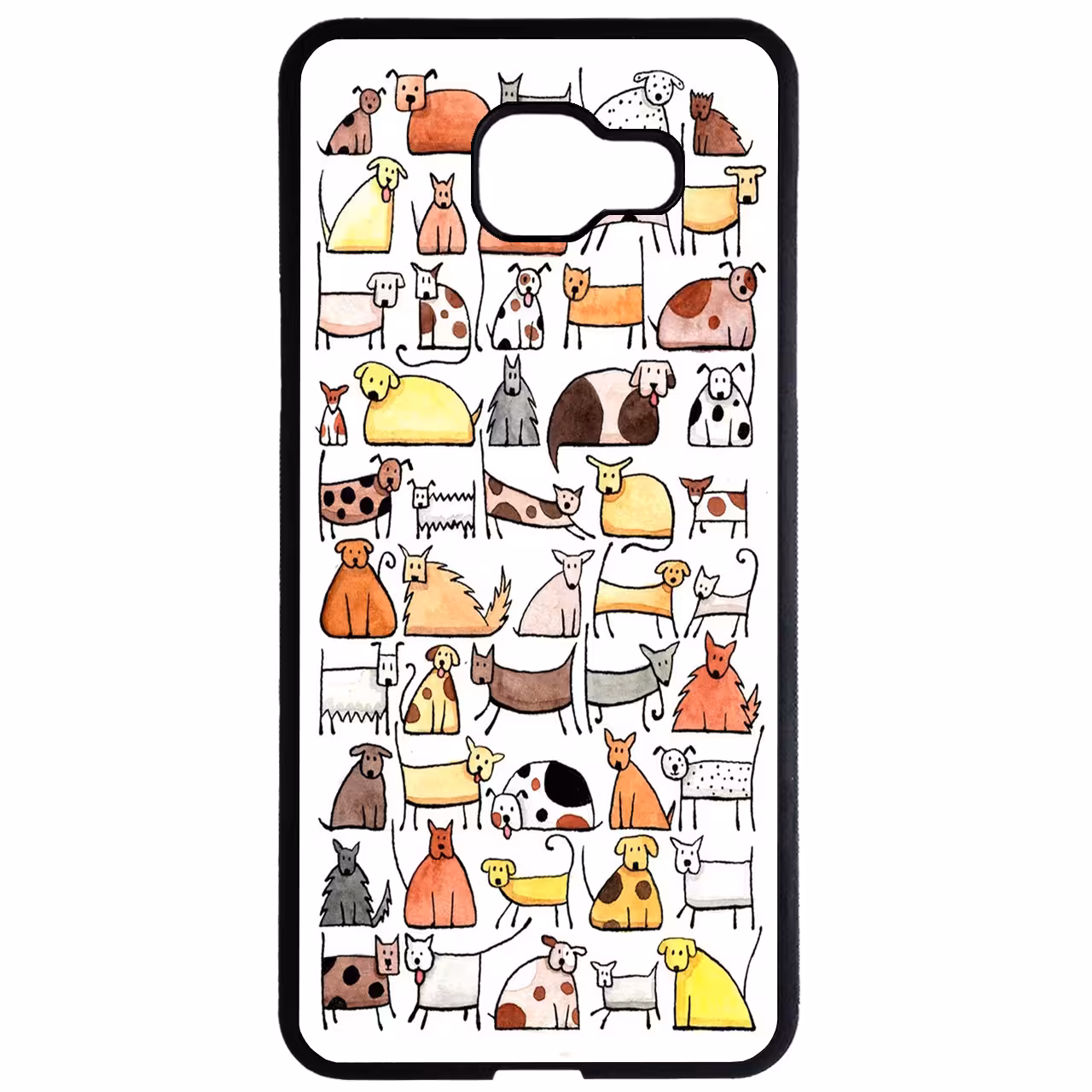 کاور طرح سگ ها کد 9622 مناسب برای گوشی موبایل سامسونگ galaxy a3 2016