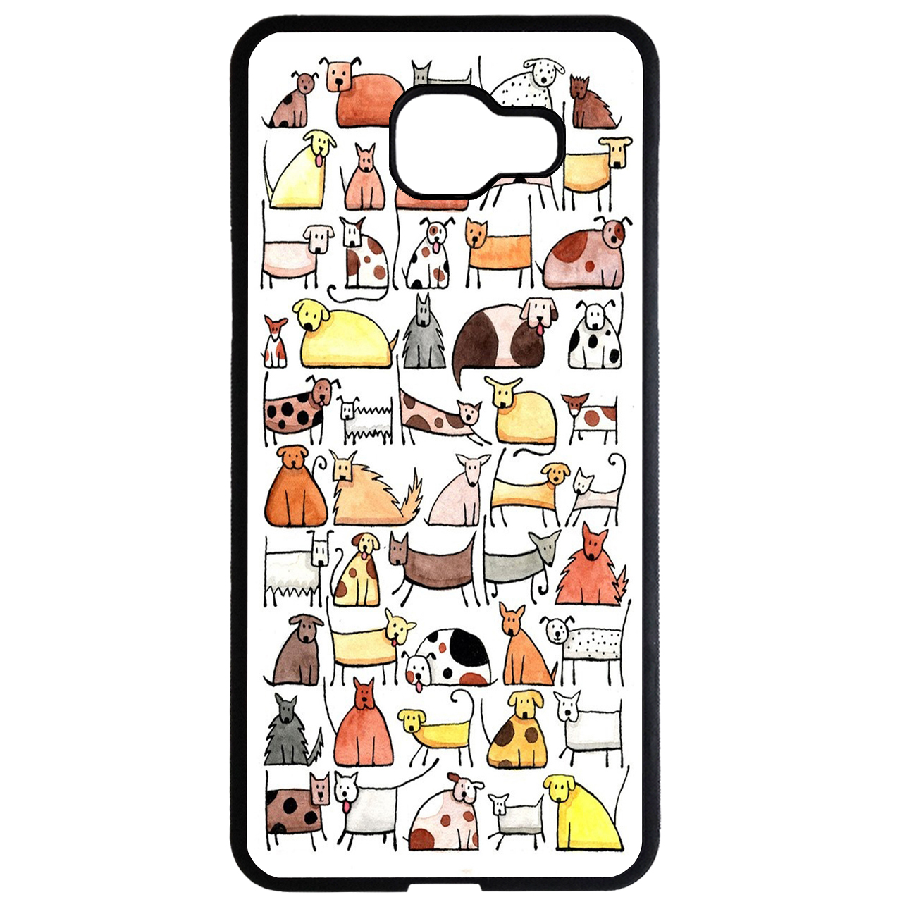 کاور طرح سگ ها کد 9622 مناسب برای گوشی موبایل سامسونگ galaxy a3 2016