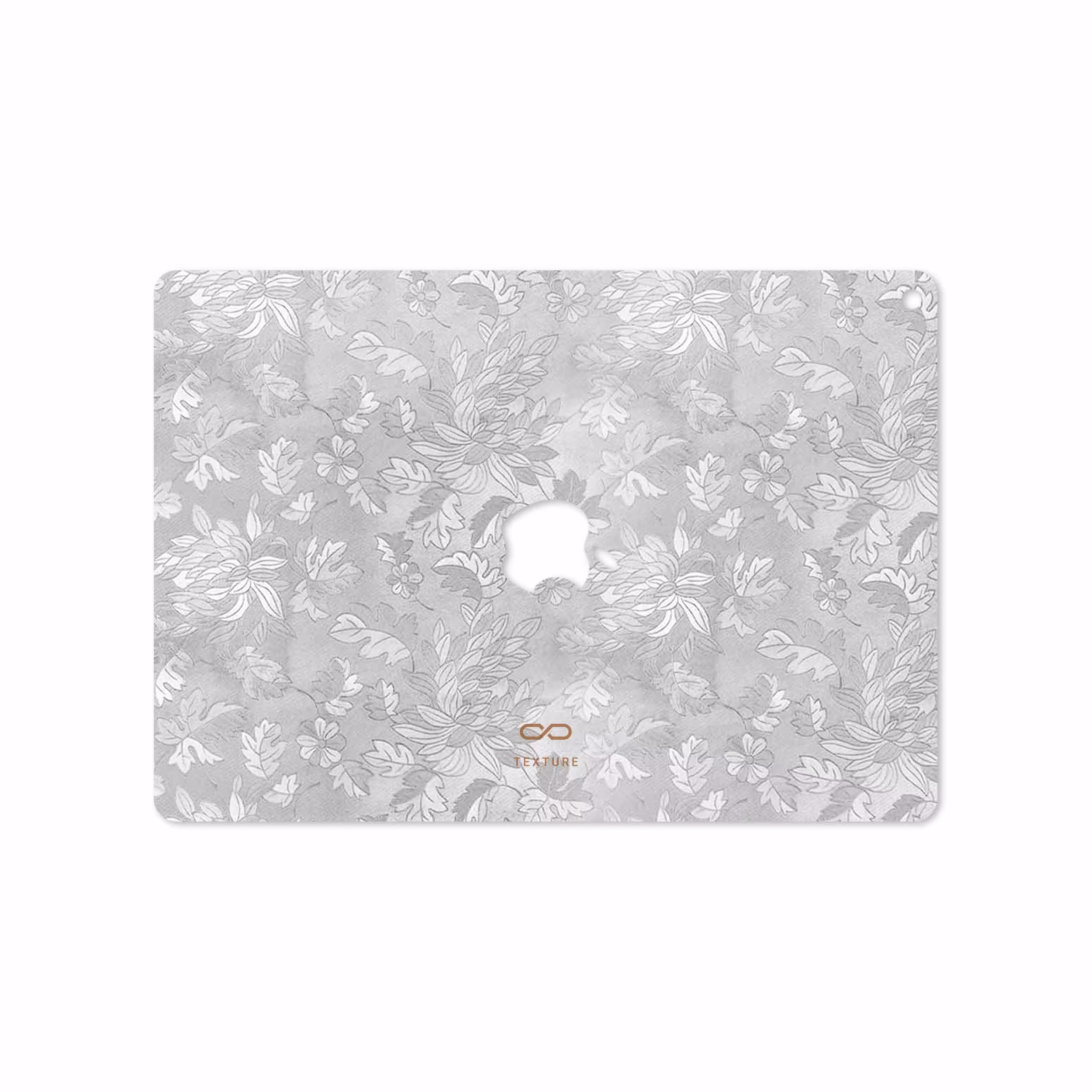 برچسب پوششی ماهوت مدل Silver-Wildflower مناسب برای تبلت اپل iPad Air 2 2014 A1567