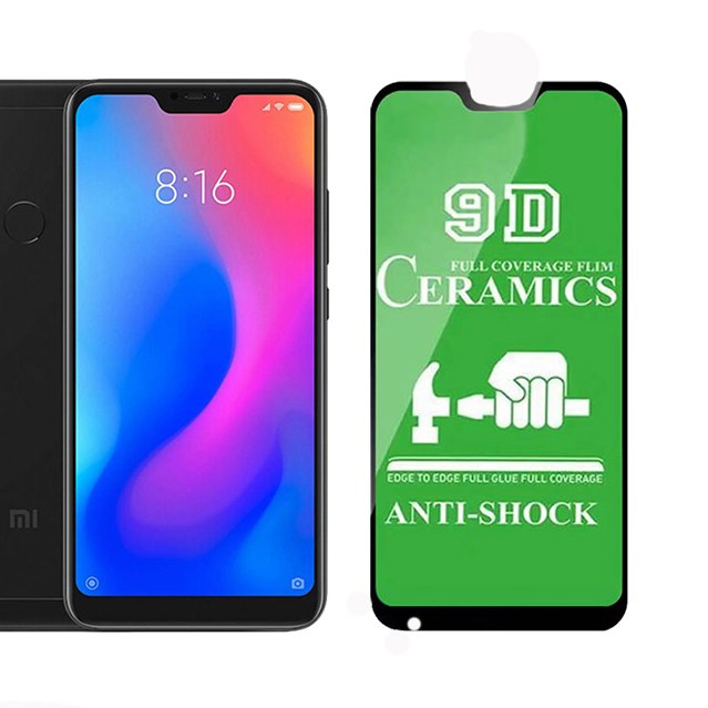 گلس سرامیکی شفاف 9D فول  Xiaomi Mi A2 Lite (Redmi 6 Pro)