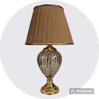 آباژور فلزی رو میزی تنگ قلبی پایه و شید رنگبندی(پس کرایه)