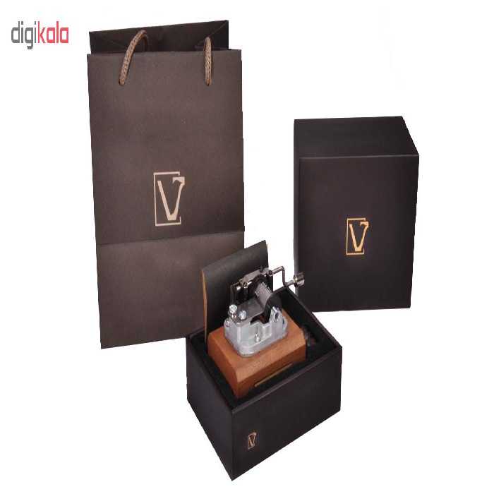 جعبه موزیکال ایل تمپو ولا مدل Classico ملودی ساری گلین