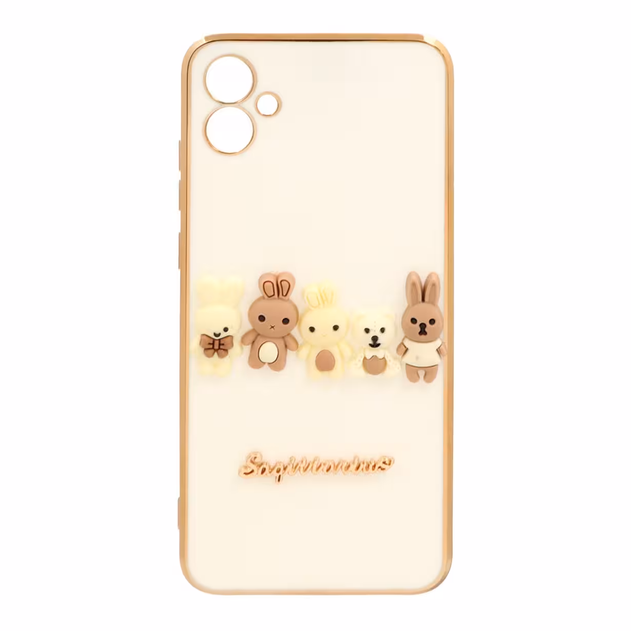 قاب-گارد موبایل MyCase عروسکی مدل Samsung a04E - سفید