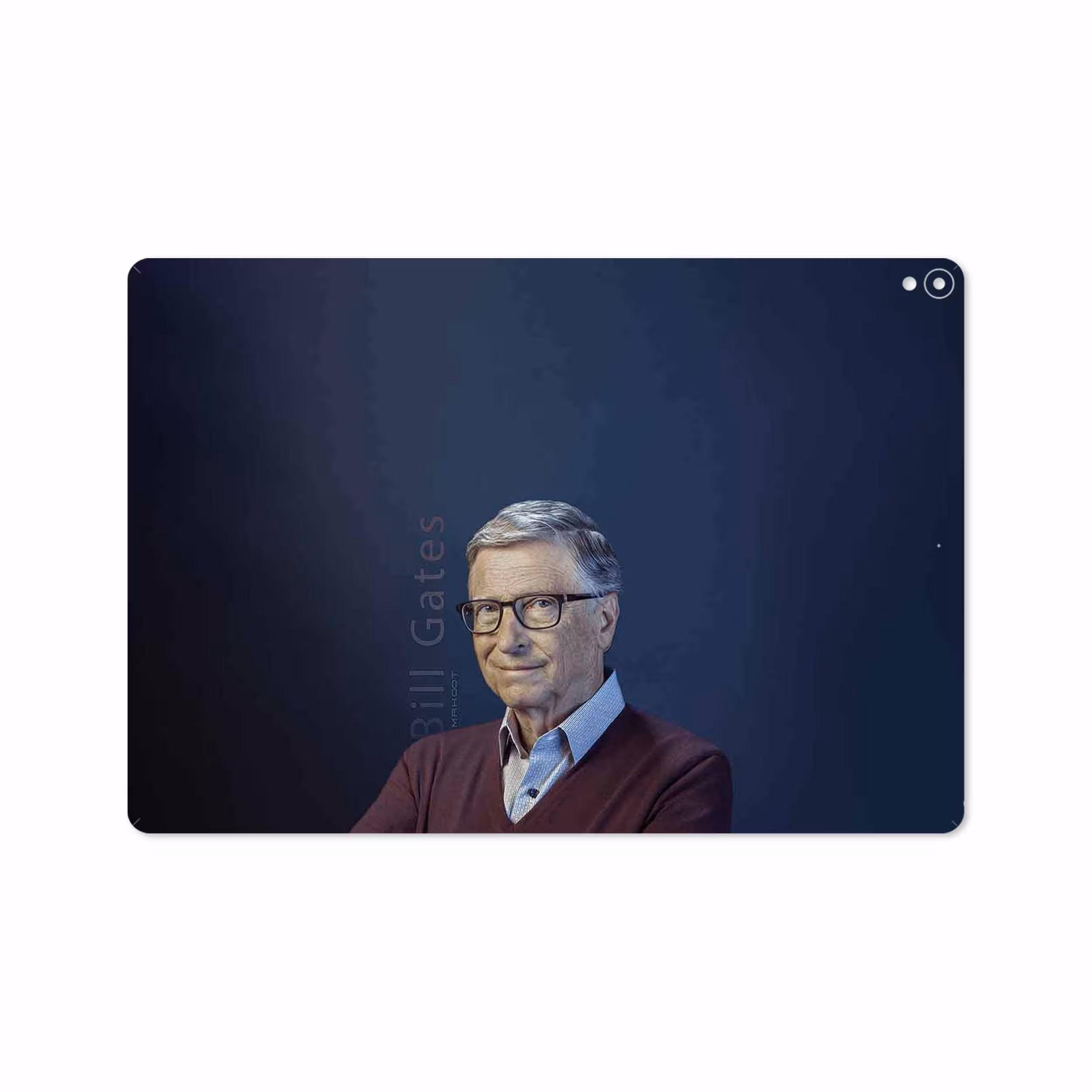 برچسب پوششی ماهوت مدل Bill Gates مناسب برای تبلت اپل iPad Pro 10.5 2017 A1701