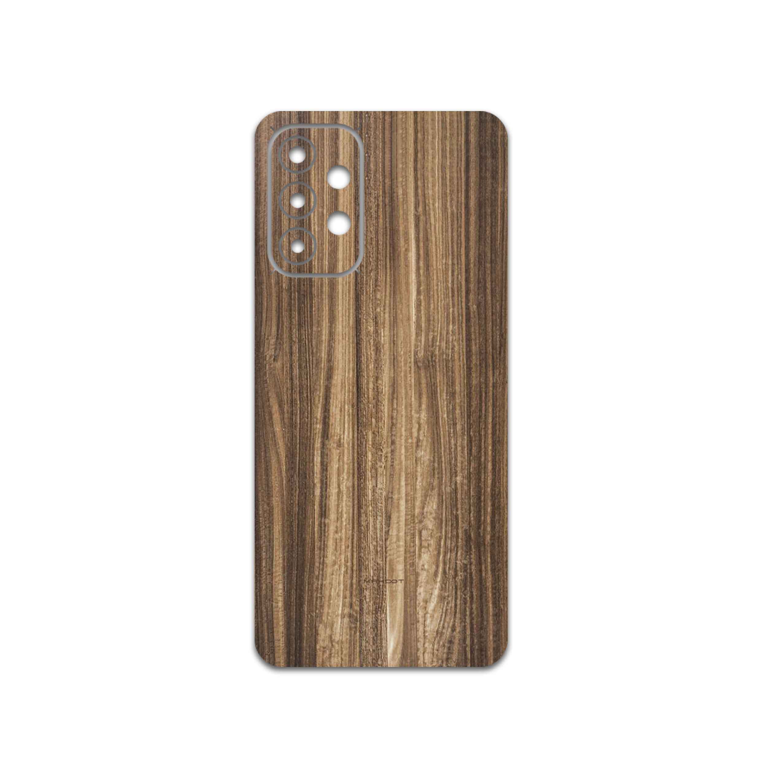 برچسب پوششی ماهوت مدل Light-Walnut-Wood مناسب برای گوشی موبایل سامسونگ Galaxy A23