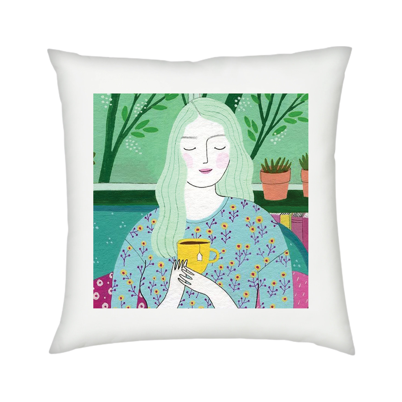 کاور کوسن مدل دختر کد 743