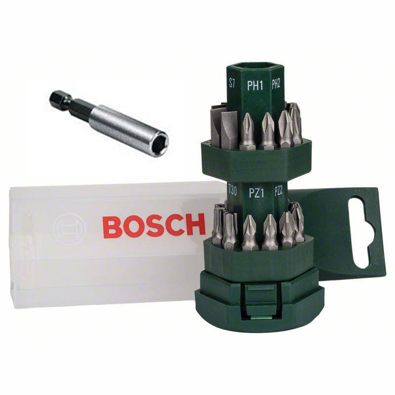 سرپیچ گوشتی بوش مدل حرفه ای 2607019503 مجموعه 25 عددی