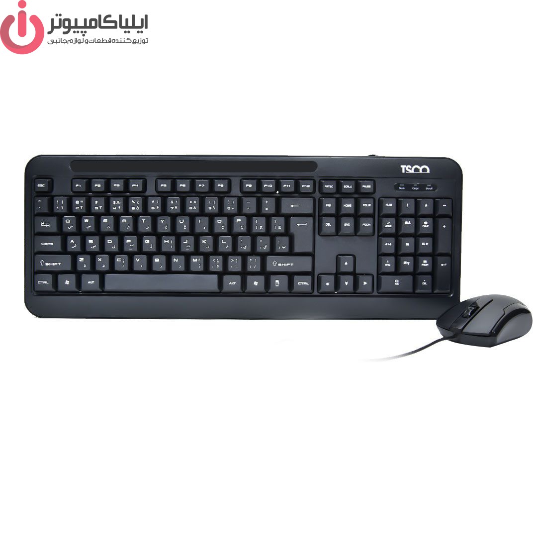 کیبورد و ماوس USB تسکو مدل TKM 8056