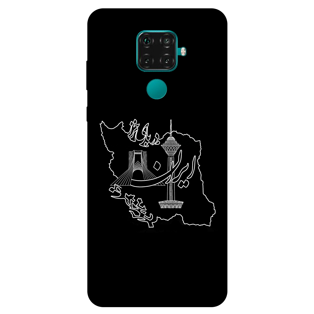 کاور مگافون کد 1870 مناسب برای گوشی موبایل هوآوی Mate 30 Lite / Nova 5i Pro