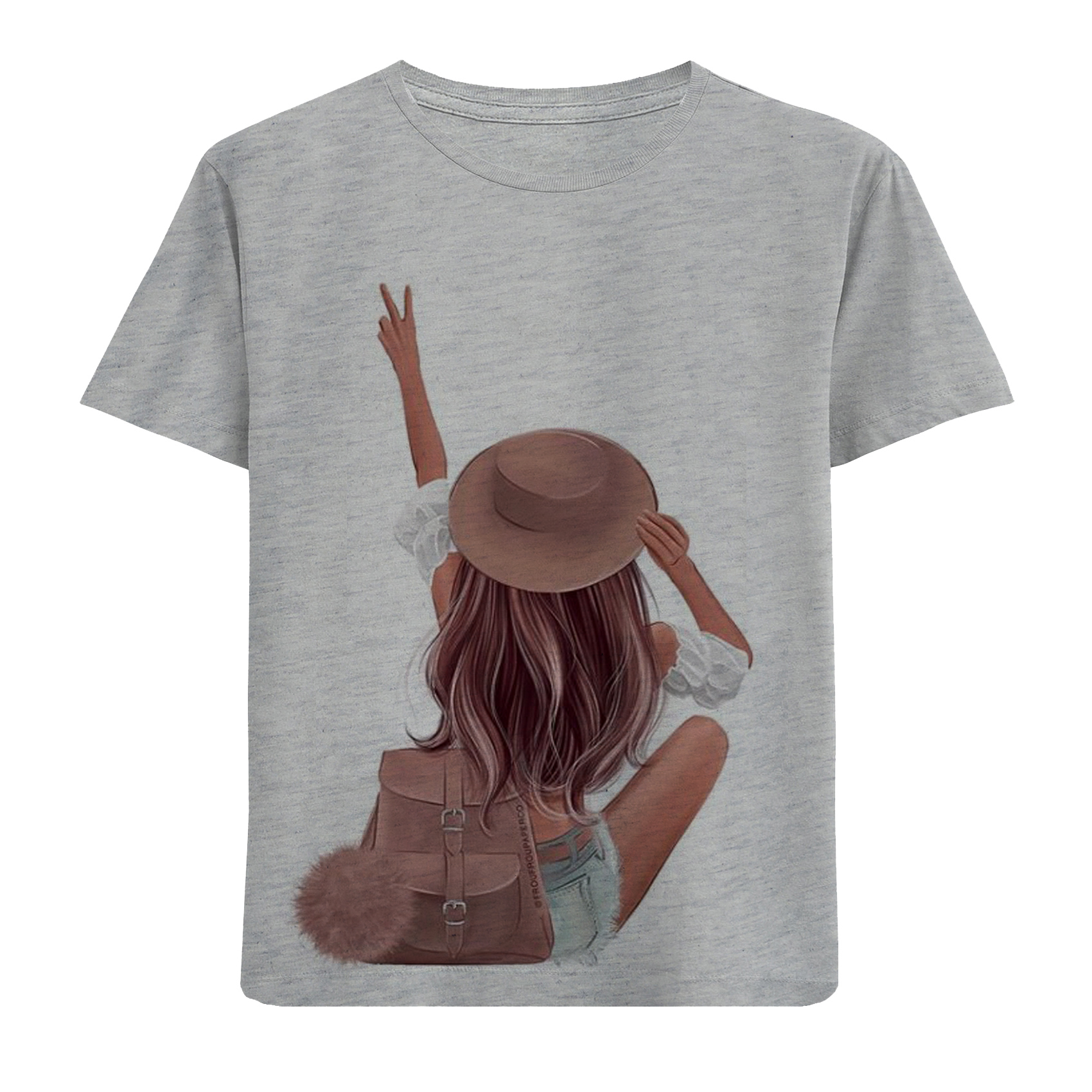 تی شرت آستین کوتاه بچگانه مدل دختر M37