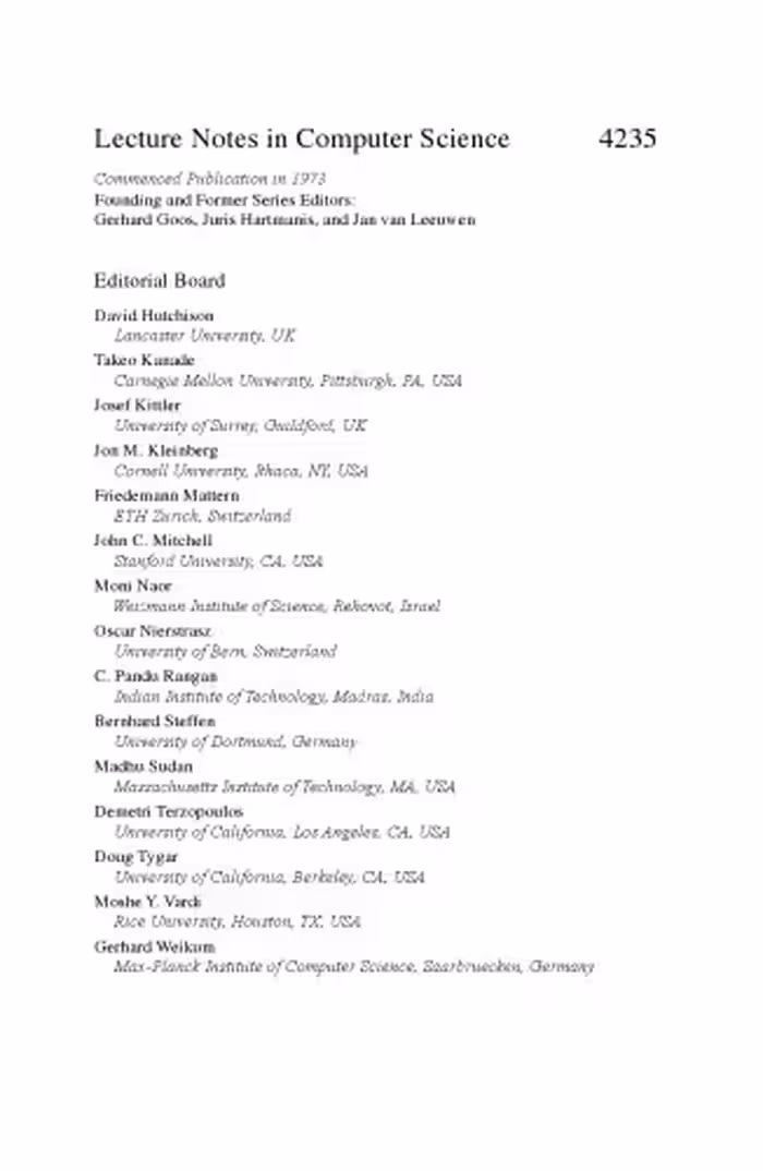 خرید و دانلود نسخه کامل کتاب Combinatorial and Algorithmic Aspects of Networking: Third Workshop, CAAN 2006, Chester, UK, July 2, 2006. Revised Papers