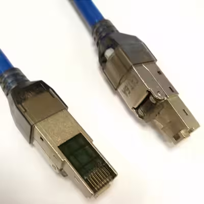 سوکت شبکه cat6A مدل STP Toolless