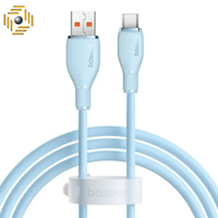 کابل تبدیل 1.2 متری USB به USB-C بیسوس مدل Blue P10355703311-00