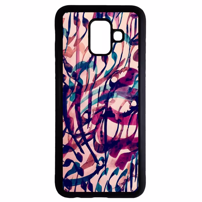 کاور طرح نستعلیق کد 6682 مناسب برای گوشی موبایل سامسونگ galaxy a8 2018