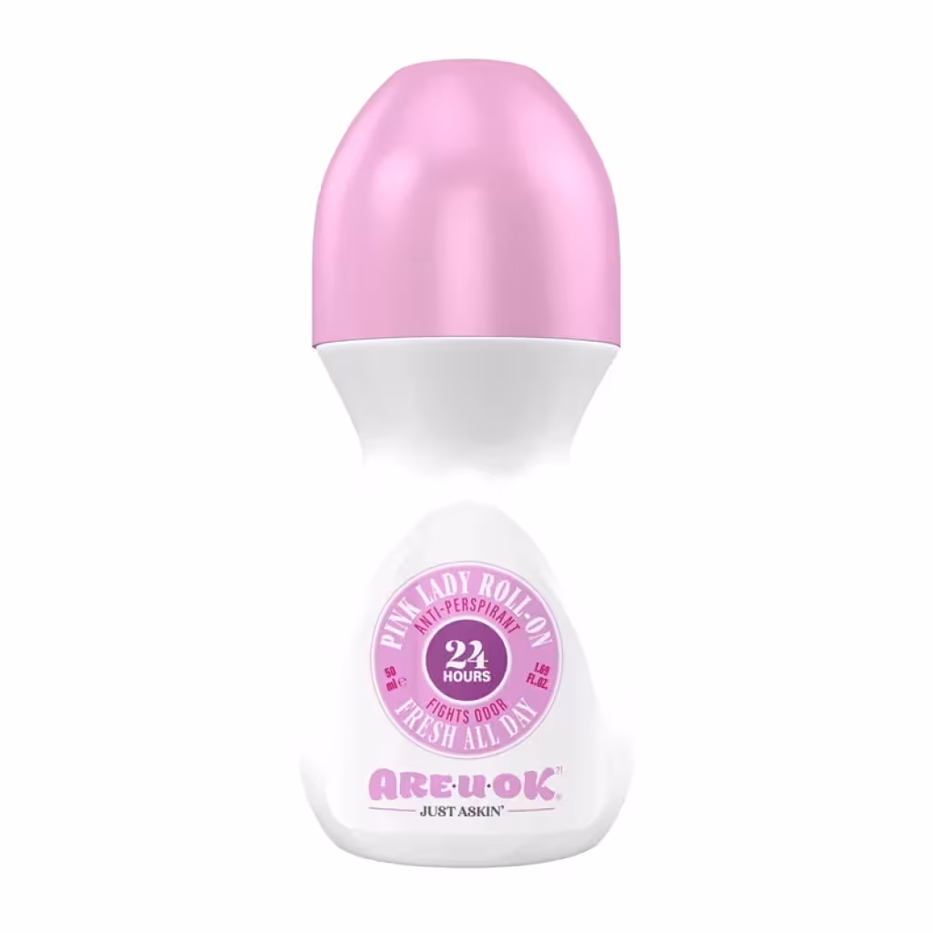 مام رول ضد تعریق بانوان آر یو اوکی مدل Pink Lady