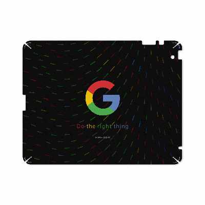 برچسب پوششی ماهوت مدل Google-Logo مناسب برای تبلت اپل iPad 2 2011 A1396