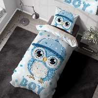 روتختی کودک پسر طرح جغد کارتونی HQs-3229