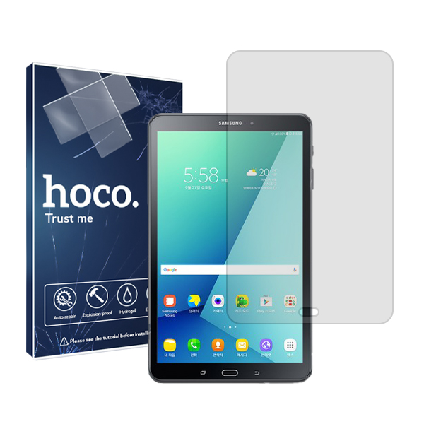 گلس تبلت سامسونگ Galaxy P580 P587 Tab A 10.1 مدل نانو هیدروژل شفاف برند هوکو کد L