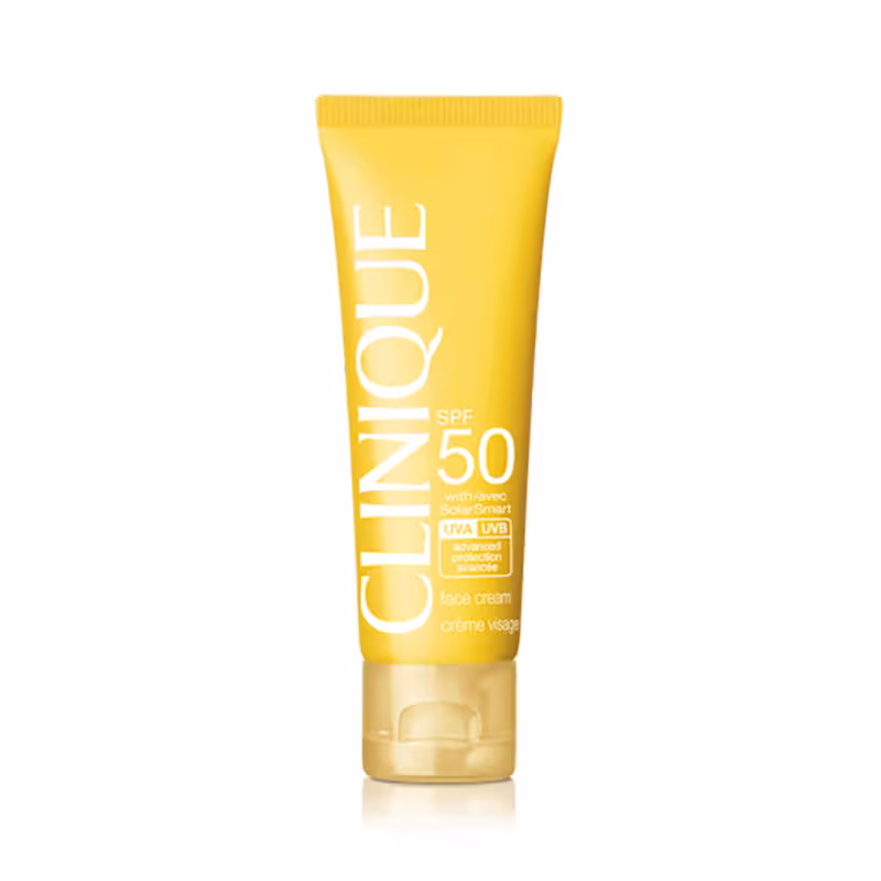 خرید + قیمت | کرم ضد آفتاب بی رنگ کلینیک SPF 50 حجم 50 میل