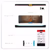 برچسب پوششی ماهوت مدل Violin-Instrument مناسب برای تبلت سامسونگ Galaxy Tab E 9.6 2015 T561