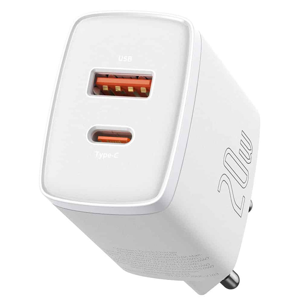 شارژر دیواری بیسوس Compact Quick Charger U C CCCP20UE توان 20 وات