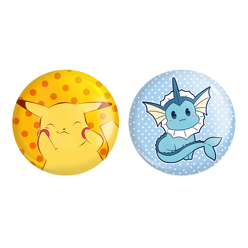 پیکسل خندالو مدل دوش و پیکاچو انیمه پوکمون کد 1731217315 مجموعه 2 عددی