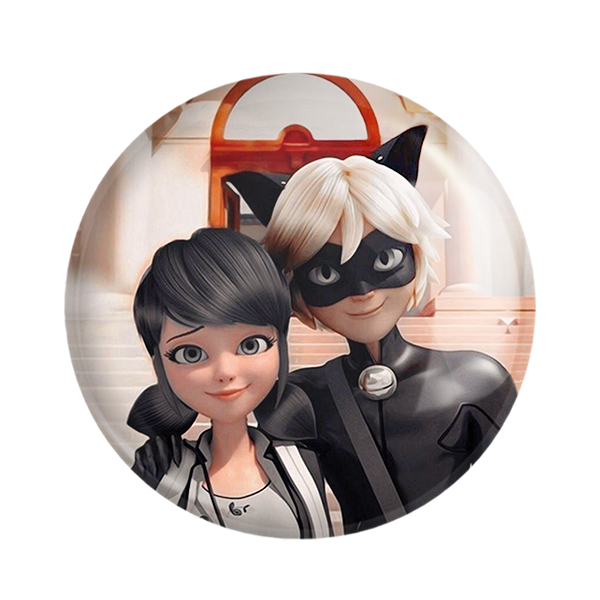 پیکسل خندالو طرح دختر کفشدوزکی کد 2877 