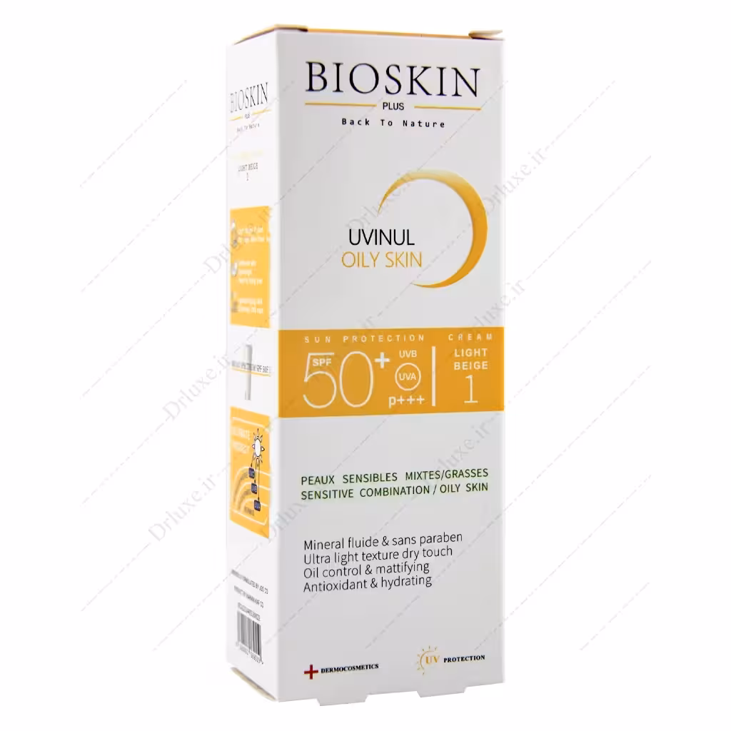 کرم ضد آفتاب بایو اسکین SPF50 پوست چرب