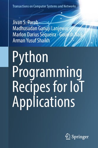 خرید و دانلود نسخه کامل کتاب Python Programming Recipes for IoT Applications
