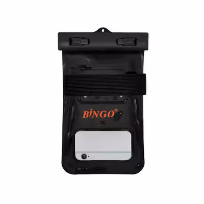 کیف ضد آب بینگو مدل bin-5.5 مناسب برای گوشی موبایل تا سایز 5.5 اینچ